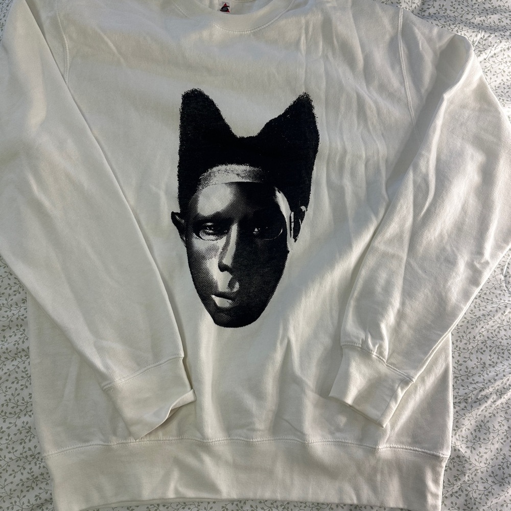 Tyler, the Creator Chromakopia White Crewneck | Size L | Like New